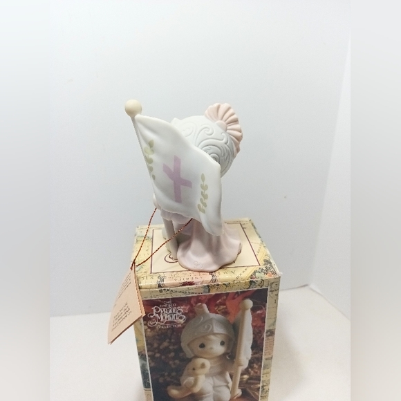 Precious Moments THIS LAND IS OUR LAND #527777 Figurine NEW IN BOX - Picture 4 of 7